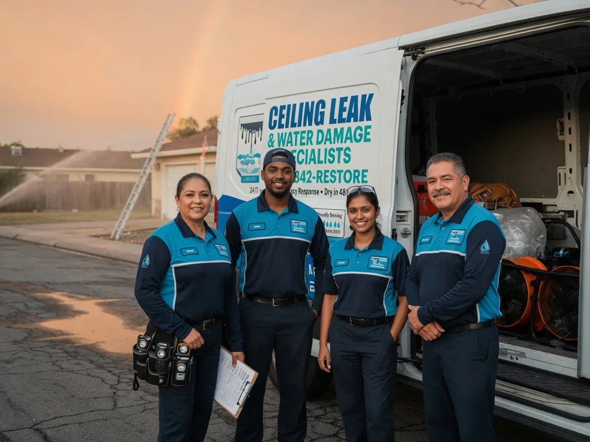 Ceiling Leak Cleanup company in Gautier, MS