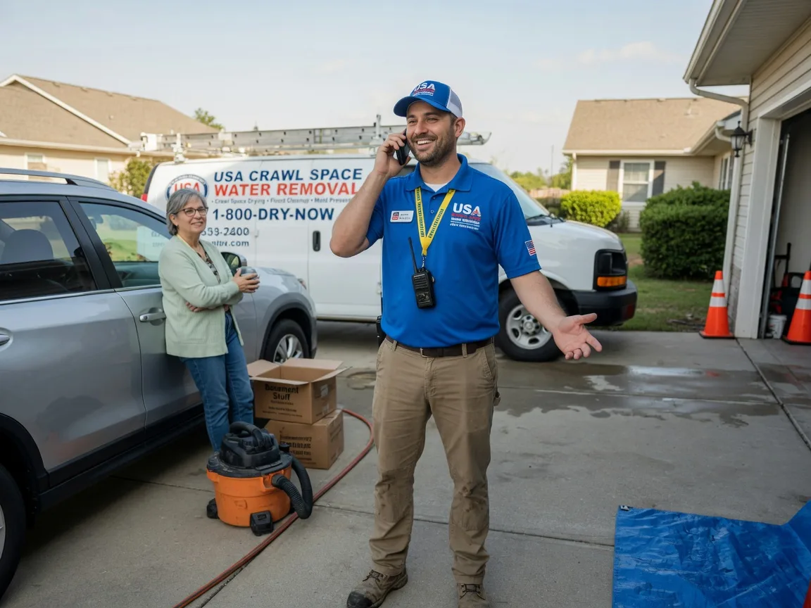 Crawl Space Water Removal Gautier, MS FAQs